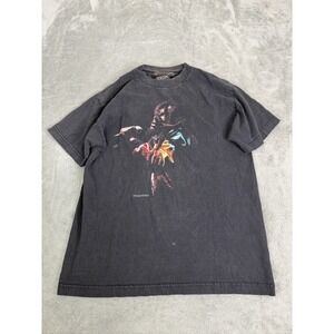 Vintage 2002 Bob Marley T Shirt Men's Size Medium Black